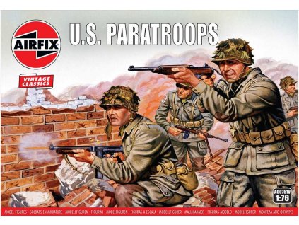 Classic Kit VINTAGE figurky A00751V - US Paratroops (1:76)