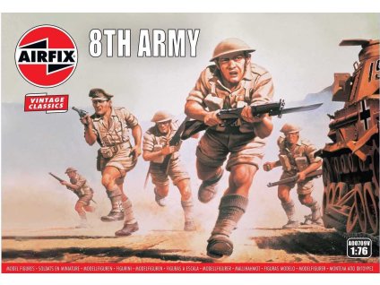 Classic Kit VINTAGE figurky A00709V - 8th Army (1:76)