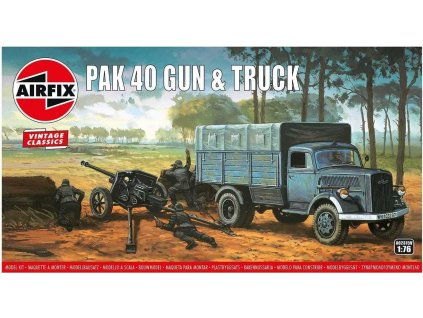 Classic Kit VINTAGE military A02315V - PAK 40 Gun & Truck (1:76)