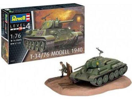 Plastic ModelKit tank 03294 - T-34/76 Modell 1940 (1:76)