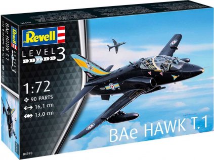 Plastic ModelKit letadlo 04970 - BAe Hawk T.1 (1:72)