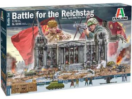 Model Kit diorama 6195 - Berlin 1945: Battle for the Reichstag (1:72)