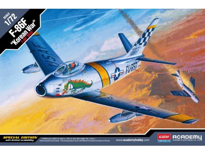 Model Kit letadlo 12546 - F-86F "KOREAN WAR" LE: (1:72)