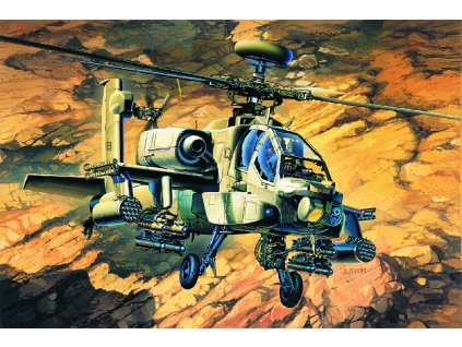 Model Kit vrtulník 12262 - AH-64A (1:48)