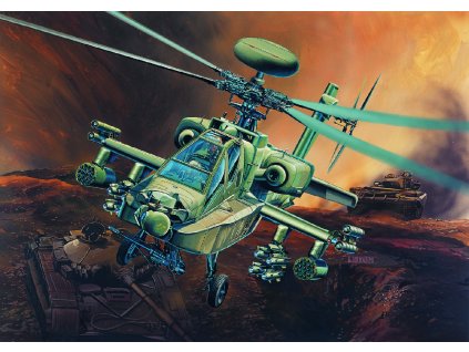 Model Kit vrtulník 12268 - AH-64D LONGBOW (1:48)