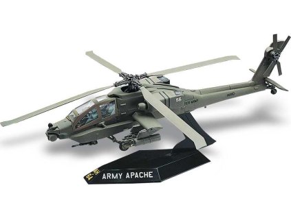 Snap Kit MONOGRAM vrtulník 1183 - AH-64 Apache Helicopter (1:72)