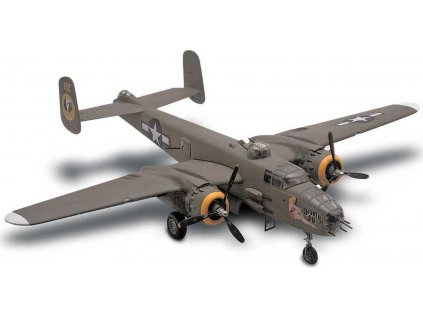 Plastic ModelKit MONOGRAM letadlo 5512 - B-25J Mitchell (1:48)