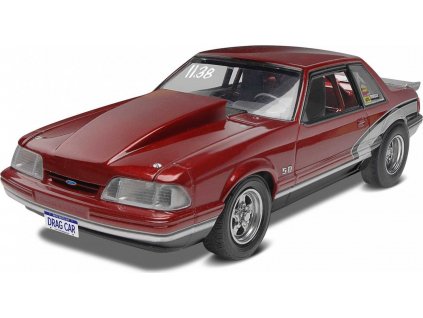 Plastic ModelKit MONOGRAM auto 4195 - 90 Mustang LX 5,0 Drag Racer (1:25)