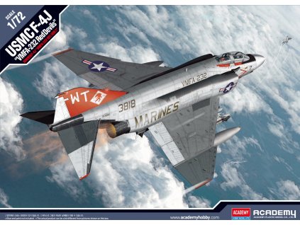 Model Kit letadlo 12556 - USMC F-4J "VMFA-232 Red Devils" (1:72)