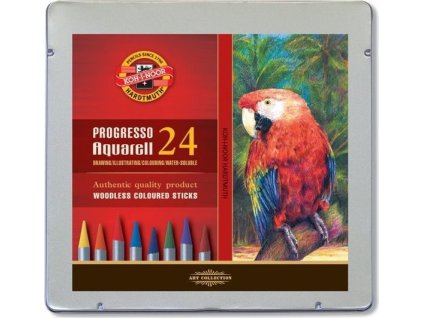 KOH-I-NOOR Umělecké pastelky Progresso Aquarell 8784 - 24 ks