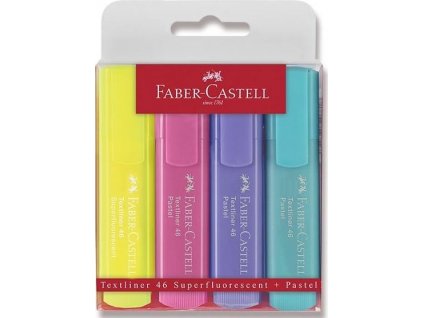 Faber-Castell Zvýrazňovače Textliner 4ks