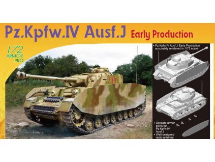 Model Kit tank 7409 - Pz.Kpfw.IV Ausf.J Early Production (1:72)