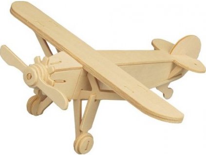 WOODEN TOY , WCK 3D puzzle Hornoplošník Louis