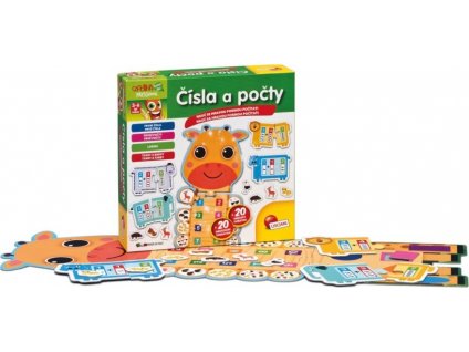 LISCIANI Baby puzzle Čísla a počty