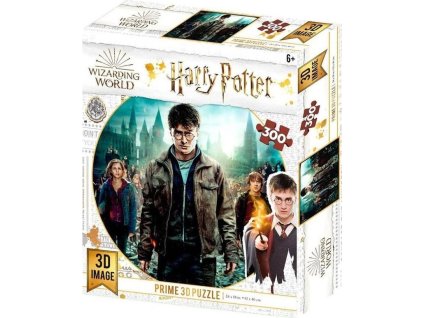 PRIME 3D Puzzle Harry Potter: Harry, Herminona & Ron 3D XL 300 dílků