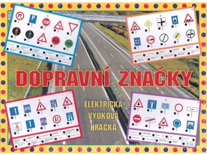 Elektronická kombinační hra pro děti - Dopravní značky