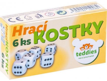 TEDDIES Hrací kostky