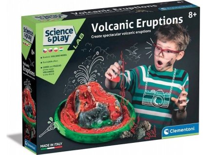 CLEMENTONI Science&Play Laboratoř: Sopečné erupce