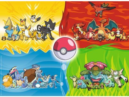 RAVENSBURGER Puzzle Pokémoni XXL 150 dílků