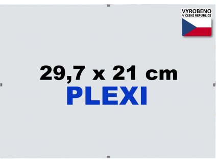 BFHM Rám Euroclip 29,7x21cm A4 (plexisklo)