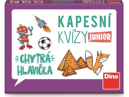 DINO Kapesní kvízy junior: Chytrá hlavička