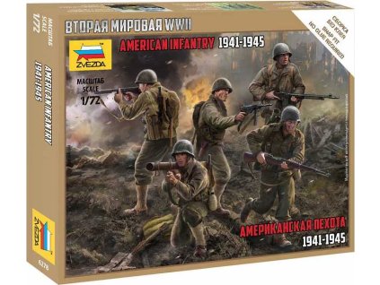 Wargames (WWII) figurky 6278 - US Infantry (1:72)