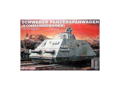 Model Kit military 6071 - SCHWERER PANZERSPAHWAGEN (KOMMANDOWAGEN) (1:35)