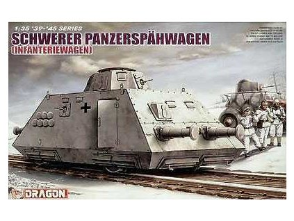 Model Kit military 6072 - SCHWERER PANZERSPAHWAGEN (INFANTERIEWAGEN) (1:35)