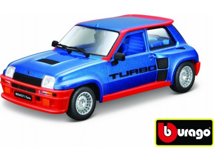 Bburago 1:24 Renault 5 Turbo modré 18-21088