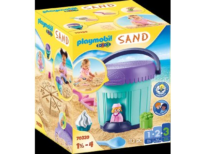 PLAYMOBIL® 1.2.3.,Sand 70339 Sada na písek Pekařství