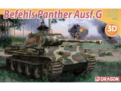 Model Kit tank 7698 - Befehls Panther Ausf.G (1:72)