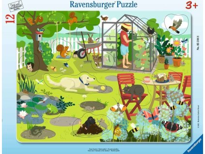 RAVENSBURGER Puzzle Naše zahrada 12 dílků