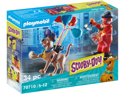 PLAYMOBIL® SCOOBY-DOO! 70710 Dobrodružství s Ghost Clown