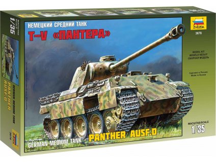 Model Kit tank 3678 - Panther Ausf.D (1:35)