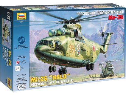 Model Kit vrtulník 7270 - MIL MI-26 Soviet Helicopter (1:72)