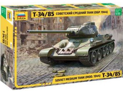 Model Kit tank 3687 - Soviet Medium Tank T-34/85 (1:35)