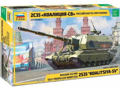 Model Kit military 3677 - Koalitsiya-SV Russian S.P.G. (1:35)