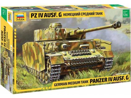 Model Kit tank 3674 - Panzer IV Ausf.G (1:35)