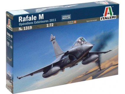 Model Kit letadlo 1319 - RAFALE M OPERATIONS EXTERIEURES 2011 (1:72)