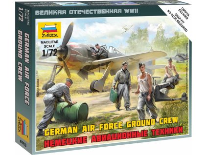 Wargames (WWII) figurky 6188 - German airforce ground crew (1:72)