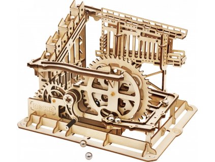 ROBOTIME Rokr 3D dřevěné puzzle Kuličková dráha: Squad 239 dílků