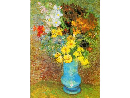 ENJOY Puzzle Vincent Van Gogh: Váza se sedmikráskami a sasankami 1000 dílků