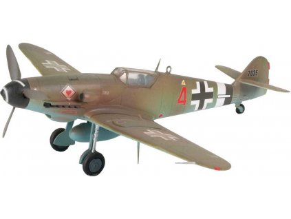 Plastic ModelKit letadlo 04160 - Messerschmitt Bf 109 G-10 (1:72)