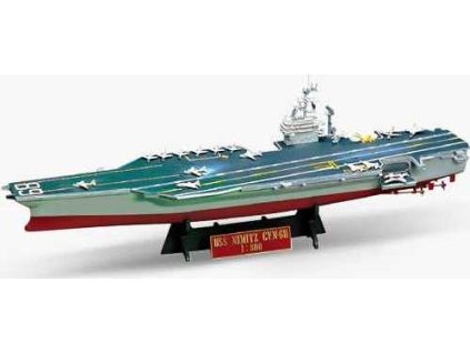 Model Kit loď 14213 - USS NIMITZ (1:800)