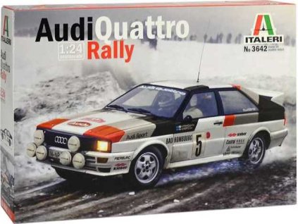 Model Kit auto 3642 - Audi Quattro Rally (1:24)