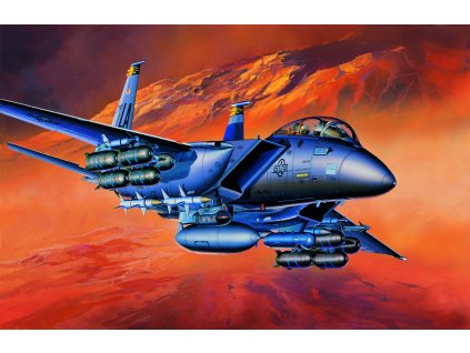 Model Kit letadlo 12478 - F-15E (1:72)