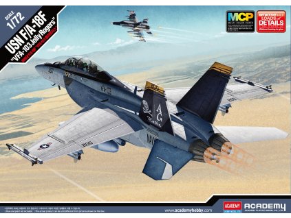 Model Kit letadlo 12535 - USN F/A-18F "VFA-103 Jolly Rogers" MCP (1:72)