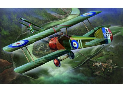 Model Kit letadlo 12109 - SOPWITH CAMEL F-1 (1:32)