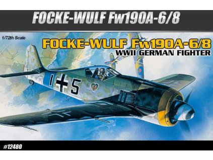 Model Kit letadlo 12480 - FOCKE-WULF FW190A-6/8 (1:72)