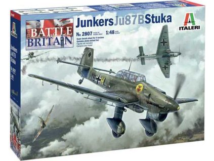 Model Kit letadlo 2807 - Ju-87B Stuka - Battle of Britain 80th Anniversary (1:48)